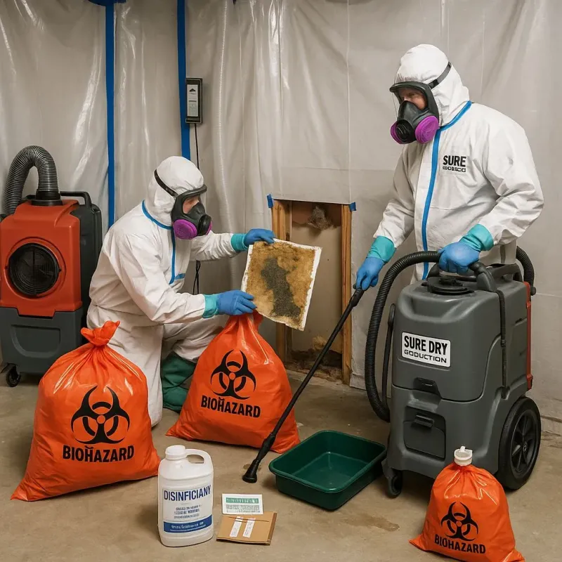 Contaminated Water Handling Protocols process in Sedgwick, KS