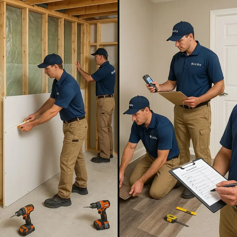 Repairs and Reconstruction process in Sedgwick, KS