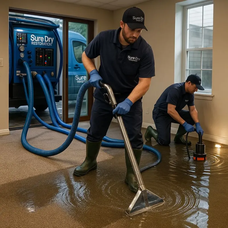 Water Extraction and Removal process in Sedgwick, KS